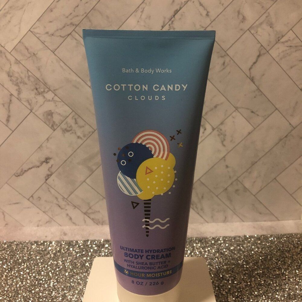 Bath & Body Works Cotton Candy Clouds Body Cream (8 oz)